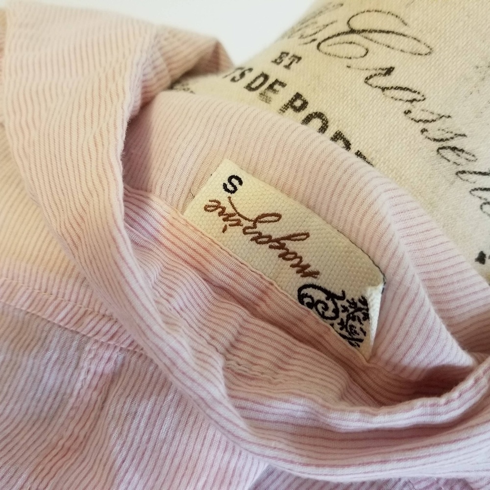 Cotton button down blouse - Picture 3 of 4